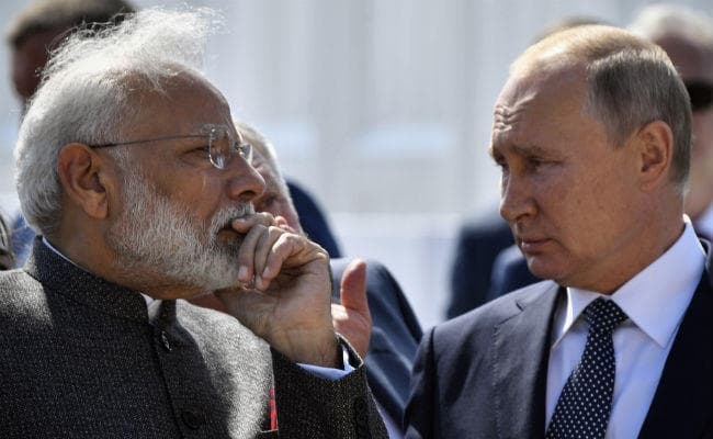 पुतिन ने मोदी को 2020 के विजय दिवस समारोह में शामिल होने के लिए दिया निमंत्रण