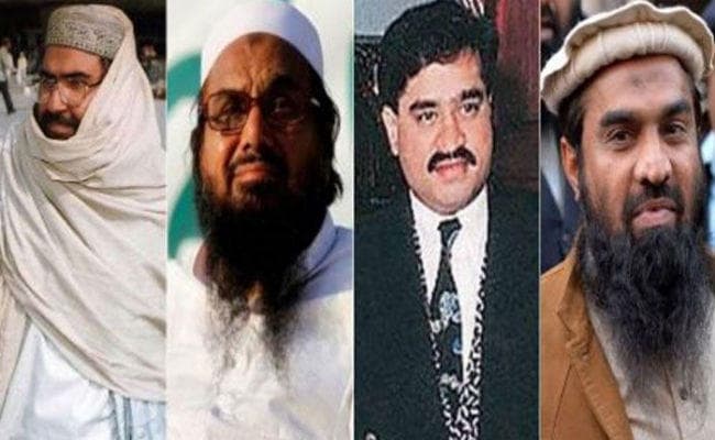 मसूद अजहर, हाफिज सईद, दाऊद, लखवी नये आतंकवाद निरोधक कानून के तहत आतंकी घोषित
