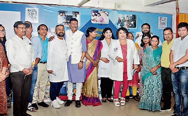 रांची : कॉर्निया की बर्बादी न हो : सांसद