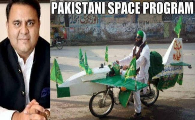 #WorthlessPakistan: ”चंद्रयान 2” पर तंज कसकर फवाद चौधरी ने करा ली अपने ही देश की बेइज्जती