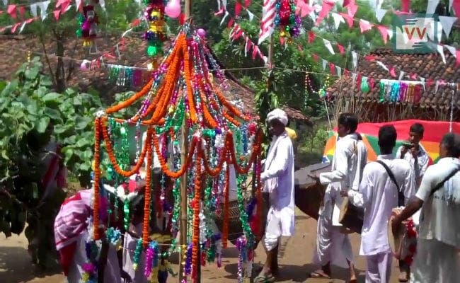 धूमधाम से मन रहा करम पूजा उत्सव