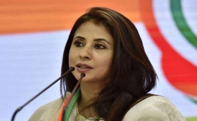 उर्मिला मातोंडकर का कांग्रेस से इस्तीफा, पार्टी में गुटबाजी का लगाया आरोप