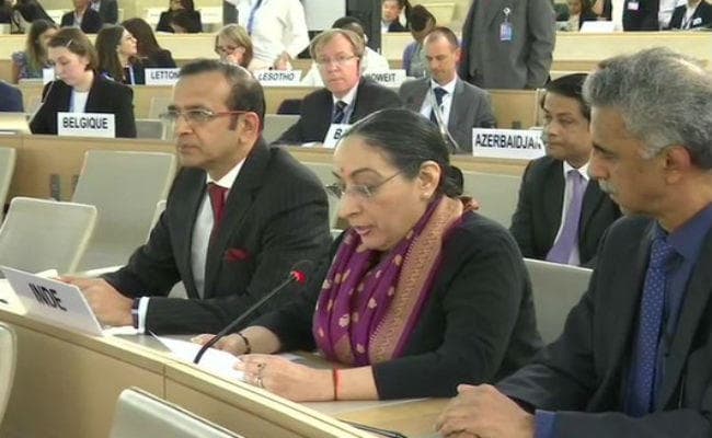 UNHRC में भारत ने कहा, जम्मू कश्मीर से अनुच्‍छेद 370 हटाना भारत का संप्रभु निर्णय