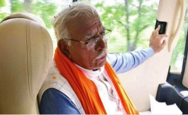 हरियाणा के मुख्यमंत्री खट्टर ने अपने ही नेता पर ताना फरसा, बोले- गर्दन काट दूंगा, वीडियो वायरल