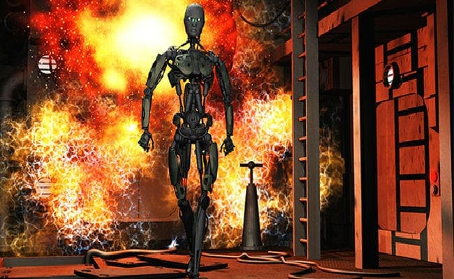 महानगर में अब आग बुझायेगा रोबोट