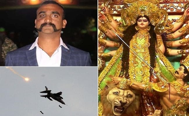 कोलकाता में बालाकोट एयर स्ट्राइक होगा एक दुर्गापूजा पंडाल का थीम