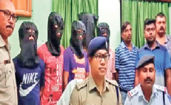 लूटकांड में संलिप्त पांच अपराधी चढ़े पुलिस के हत्थे