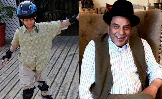 धर्मेंद्र ने शेयर की पोते करण की तसवीर, बताया ''PPDKP'' में कैसा होगा किरदार