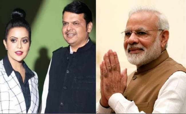 महाराष्ट्र के सीएम की पत्नी अमृता फडणवीस ने पीएम मोदी को बताया फादर ऑफ कंट्री, जमकर हुईं ट्रोल