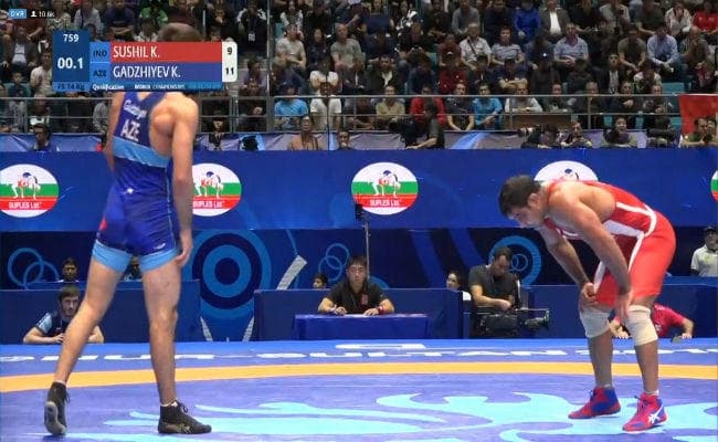पहलवान सुशील कुमार  की विश्व चैम्पियनशिप में आठ साल वापसी, पहले ही राउंड में हारे