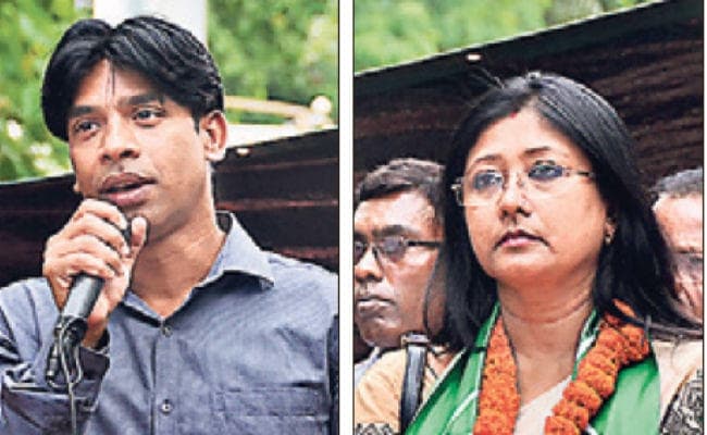 रांची : मांगों का समर्थन करने पहुंचे पूर्व विधायक, दिया आश्वासन