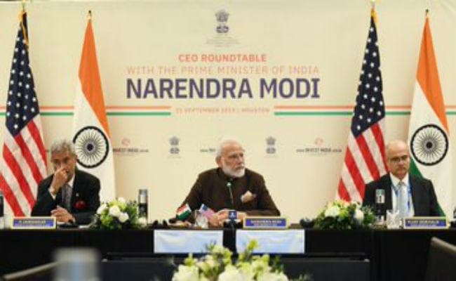 ह्यूस्टन में पीएम का जोरदार स्वागत, मोदी ने कहा ‘हाउडी ह्यूस्टन''