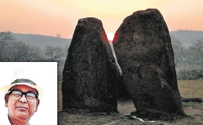 20 वर्ष पूर्व हुई थी बरवाडीह मेगालिथ में खगोल की खोज, 22 व 23 सितंबर को सूरज दोनों खड़े पत्थरों के बीच से उगता दिखेगा