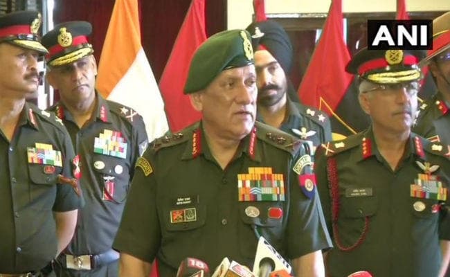 सेना प्रमुख बिपिन रावत बोले-  बालाकोट में दोबारा सक्रिय हो रहा पाकिस्तान