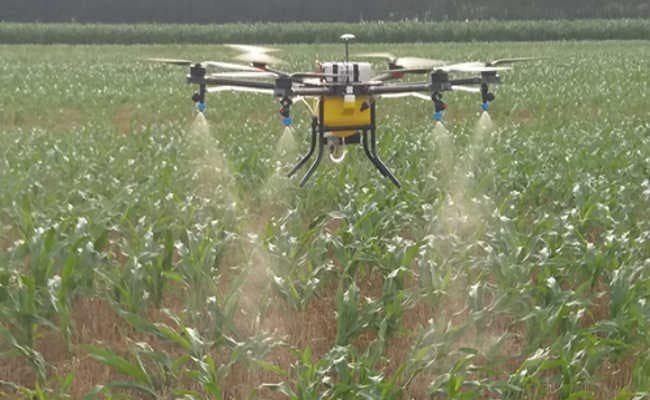 अब फसलों पर रहेगी ड्रोन की नजर