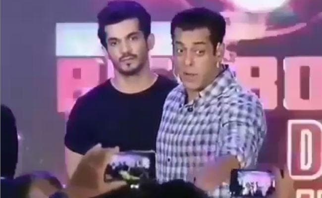 VIDEO: बिग बॉस के लॉन्‍च इवेंट में सलमन को आया गुस्‍सा, बोले - मुझसे दिक्‍कत हैं तो बैन कर दो