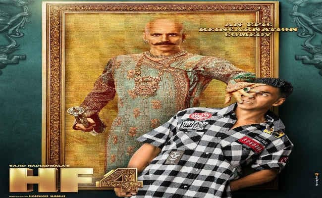 हाउसफुल 4 का पोस्टर्स हुआ लॉन्च, गंजे अक्षय कुमार, बॉबी देओल और रितेश देशमुख का दिलचस्प अंदाज