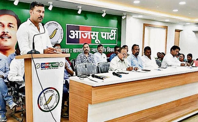 रांची :आजसू ने 10 से ज्यादा सीटें लाने का लक्ष्य रखा