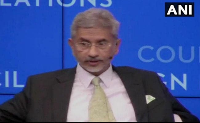 अमेरिका में विदेश मंत्री ने पाकिस्ताकन को धोया, कहा- नहीं कर सकते ''आतंकिस्तान'' से बात