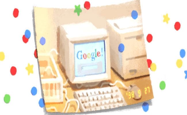 Google ने खुद के लिए बनाया Doodle, मना रहा है अपना 21वां बर्थडे