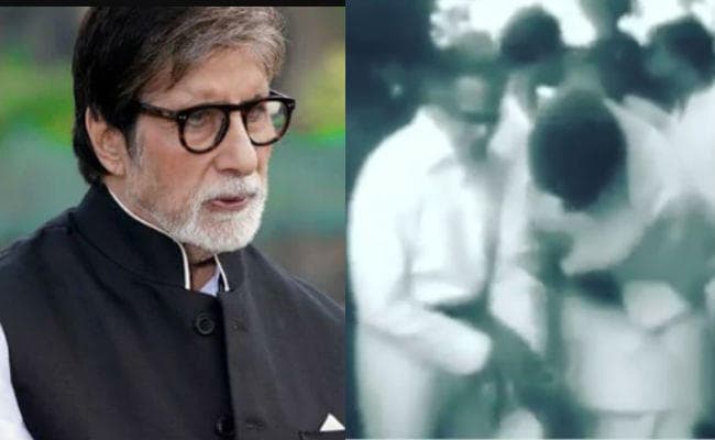 ''कुली'' हादसे के दो महीने बाद घर लौटे थे अमिताभ बच्‍चन, पुराना VIDEO वायरल