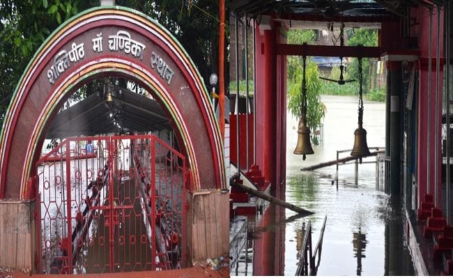 मुंगेर : बाढ़ का पानी प्रवेश करने के कारण 48 वर्ष बाद नवरात्र में मां चंडिका की पूजा से वंचित रहेंगे श्रद्धालु