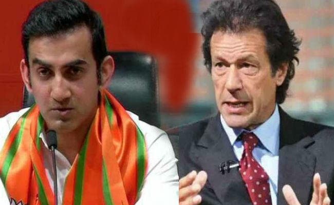 गंभीर का इमरान पर हमला, कहा - यूएन में कर रहे थे ''आतंकियों के रोल मॉडल'' की तरह बात