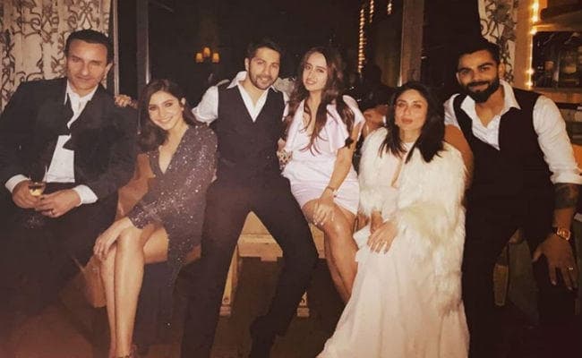 PHOTOS : विराट-अनुष्‍का ने इन सेलेब्‍स के साथ स्विजरलैंड में यूं मनाया न्‍यू ईयर