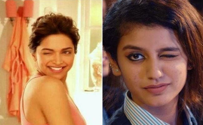 Wink Challenge: दीपिका ने आंख मारकर प्रिया को किया टैग, मिला ऐसा जवाब