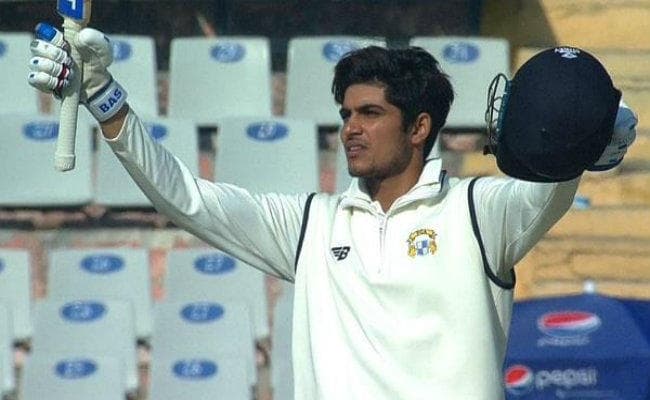 रणजी मैच में आउट होने के बाद अंपायर से उलझे शुभमन गिल