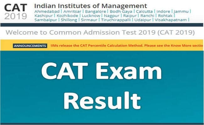CAT 2019 Result : 10 स्टूडेंट्स को 100 परसेंटाइल, यह रहा रिजल्ट का Direct Link