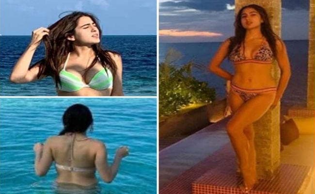 Sara Ali Khan मालदीव में बनी जलपरी, Instagram पर शेयर किये Photos Videos