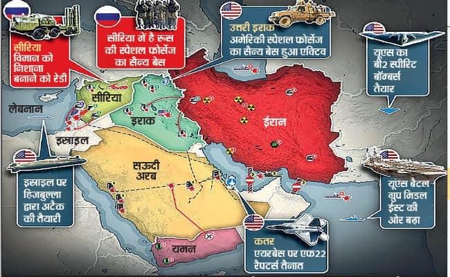 #IRANvsUS : खाड़ी में तनावपूर्ण स्थिति, युद्ध जैसे हालात, भारत का युद्धपोत तैनात
