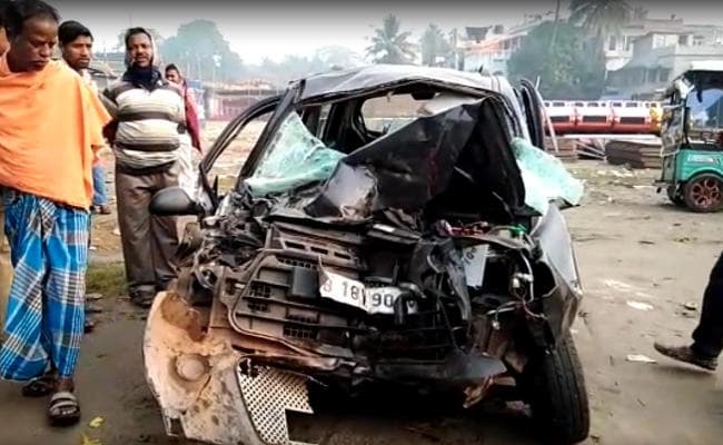 पश्चिम बंगाल के हल्दिया में भीषण सड़क हादसा, चार तृणमूल नेता की मौत