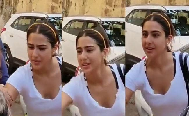 VIDEO: सारा अली खान को जब KISS करने लगा फैन, अभिनेत्री ने ऐसे किया रिएक्ट