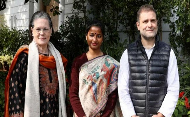 बड़कागांव की विधायक अंबा प्रसाद ने कहा, दिल्ली में सोनिया-राहुल ने दिये सूबे में जनहित का काम करने के निर्देश