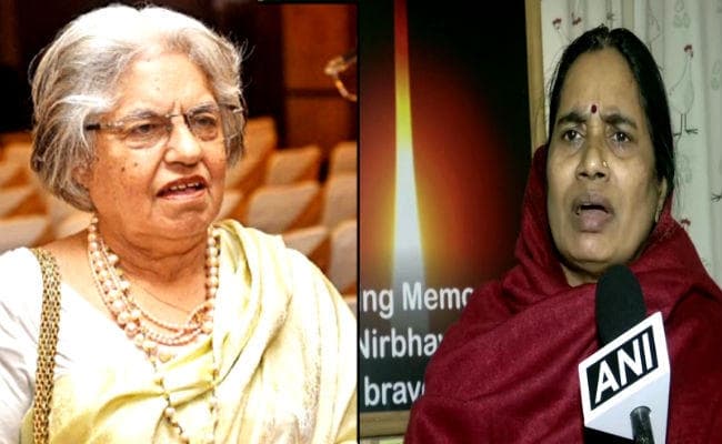 #Nirbhaya Case :  इंदिरा जयसिंह ने दी माफ करने की सलाह, तो भड़कीं आशा देवी कहा- इसलिए पीड़िताओं को नहीं मिलता ''न्याय''