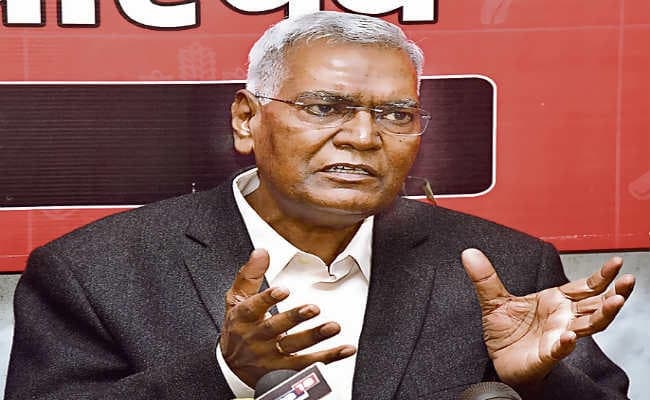 वाम दलों की मानव शृंखला 25 को,  भाकपा के पूर्व सांसद डी राजा ने कहा- शामिल हो महागठबंधन: