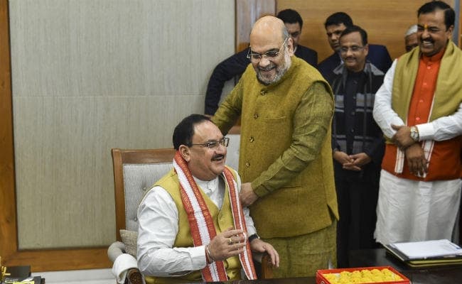 नड्डा के नेतृत्व में भाजपा निरंतर सशक्त और अधिक व्यापक होगी : शाह