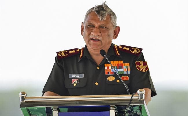 पाकिस्तान से युद्ध पर बोले CDS रावत- रक्षा बल किसी भी चुनौती का सामना करने के लिए तैयार