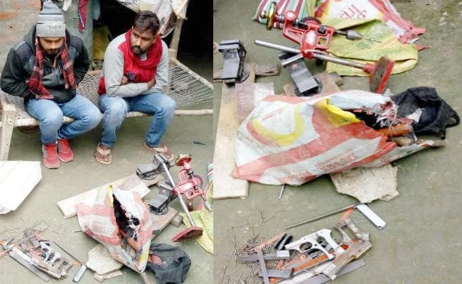 समस्तीपुर में मिनी गन फैक्टरी का उद्भेदन, भारी संख्या में अर्धनिर्मित हथियार बरामद