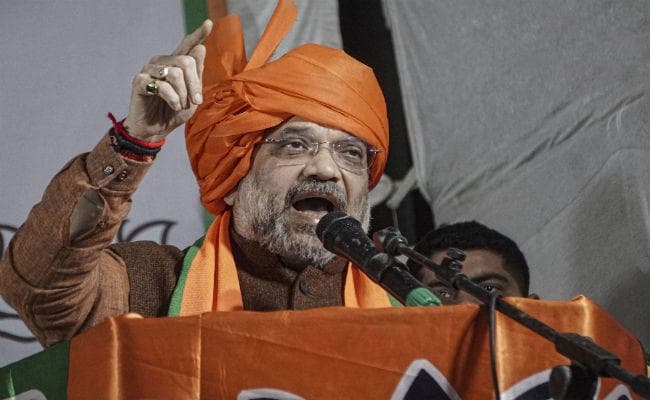 Delhi Election 2020 : अमित शाह का तंज- केजरीवाल झूठे वादों के चैंपियन