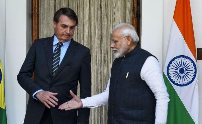 भारत और ब्राजील ने 2022 तक द्विपक्षीय व्यापार 15 अरब डॉलर पर पहुंचाने का तय किया लक्ष्य