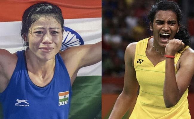 मेरीकाॅम को पद्म विभूषण और पीवी सिंधु को पद्म भूषण सम्मान