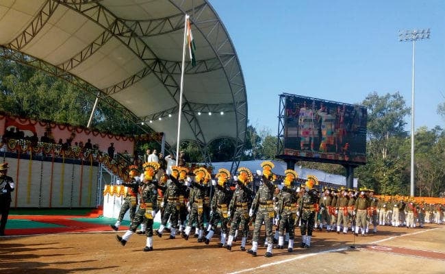 #RepublicDay2020: रांची के मोरहाबादी मैदान में राज्यपाल द्रौपदी मुर्मू ने किया झंडोत्तोलन