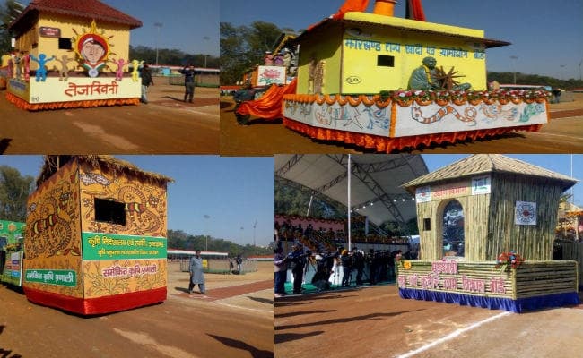 गणतंत्र दिवस समारोह: रांची के मोरहाबादी मैदान में निकाली गई झांकियों में दिखी झारखंड की संस्कृति