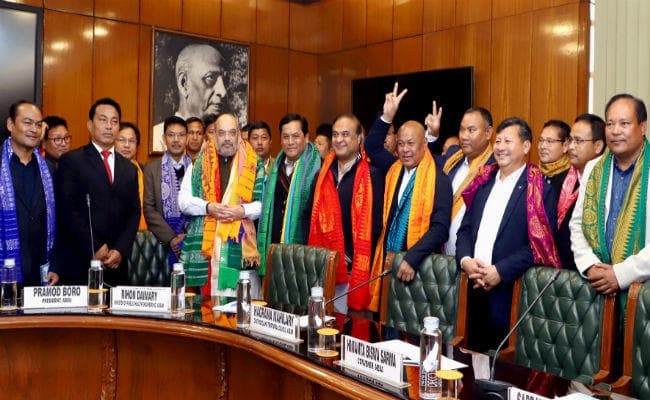 असम के बोडो क्षेत्रों में स्थायी शांति के लिए सरकार, एनडीएफबी, एबीएसयू के बीच समझौता