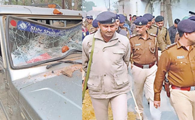 मुजफ्फरपुर : थाने पर बोला हमला, तोड़फोड़ कई पुलिसकर्मी हुए घायल