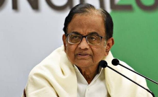 राष्ट्रपति के अभिभाषण में मंदी से निपटने को लेकर कुछ नहीं था : चिदंबरम