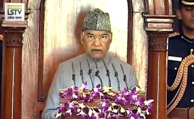 राष्ट्रपति कोविंद बोले- सरकार के फैसलों की वजह से गरीब व मध्यम वर्ग के इलाज का खर्च काफी कम हुआ